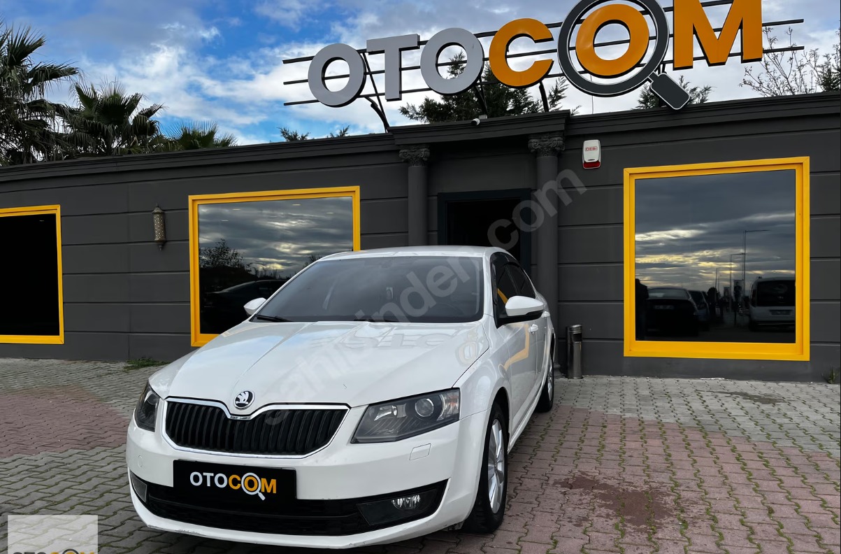 2016 SKODA OCTAVIA DİZEL OTOMATİK BEJ KOLTUK MERCEK FAR TRAMERSZ