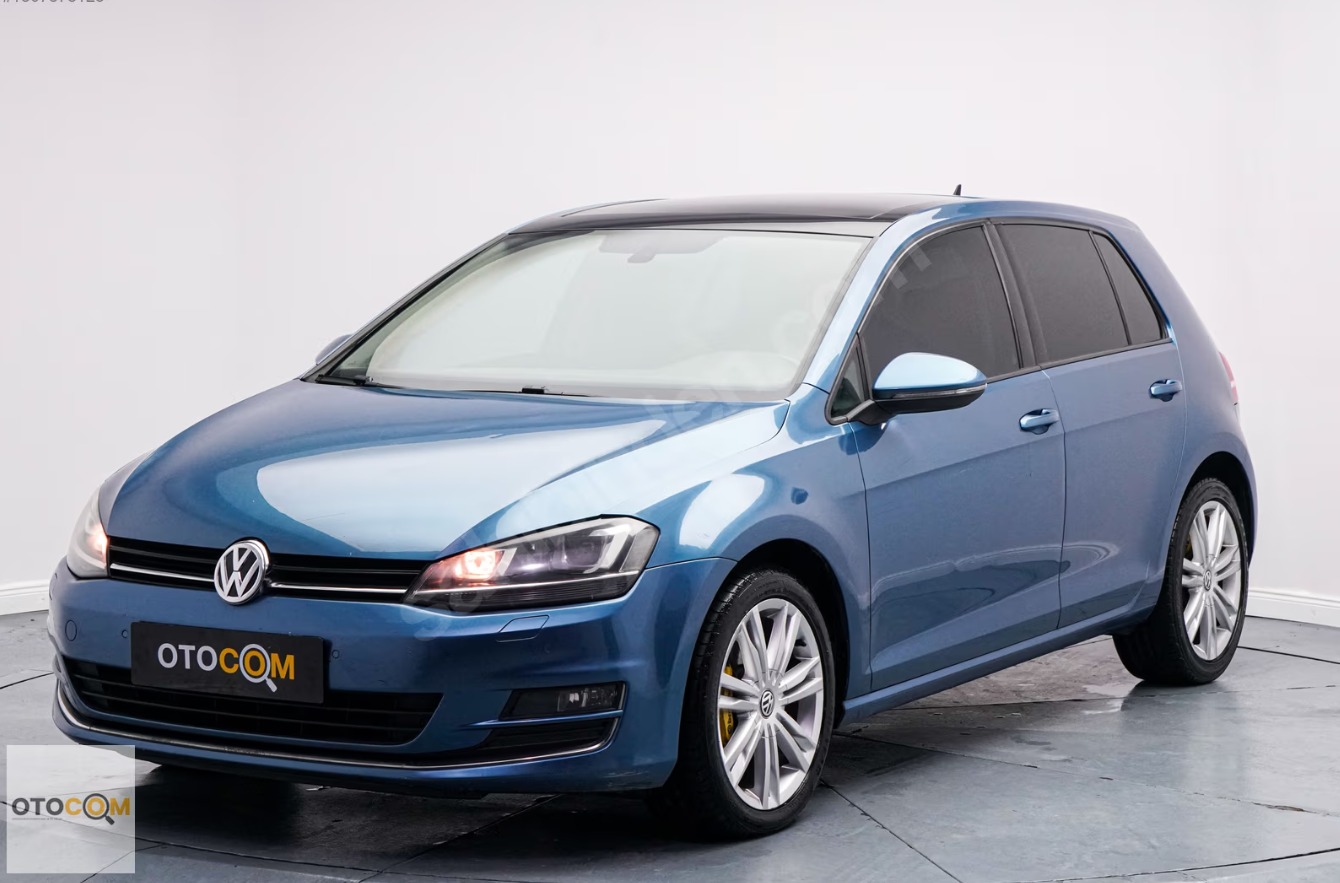 189 BİN'DE VW GOLF 1.6 TDI BMT HIGHLINE CAM TAVAN LANSMN LED FAR